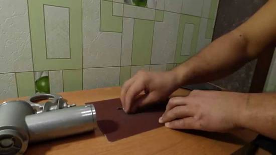 Заточка ножа в домашних условиях